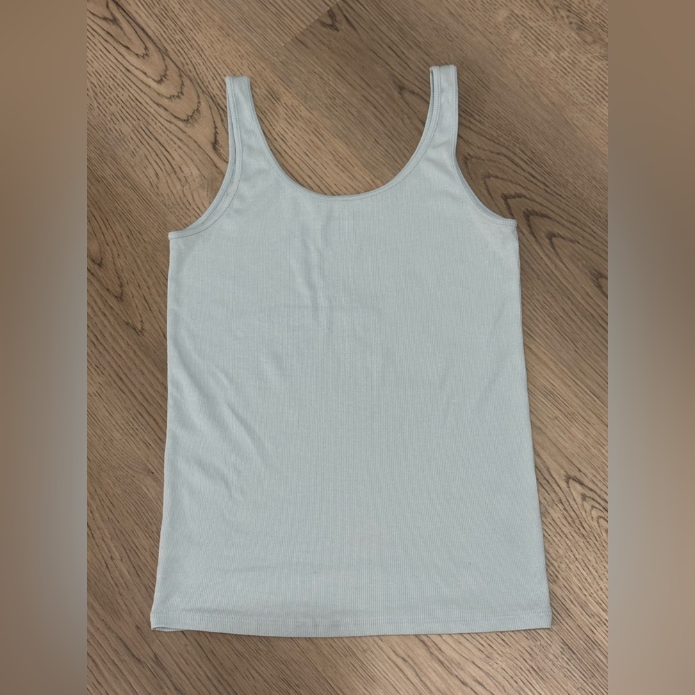 NEW Abercrombie Kids Tank Top Set Of 2 Size 15/16 Spring Color Pastel Blue Green - Picture 2 of 10
